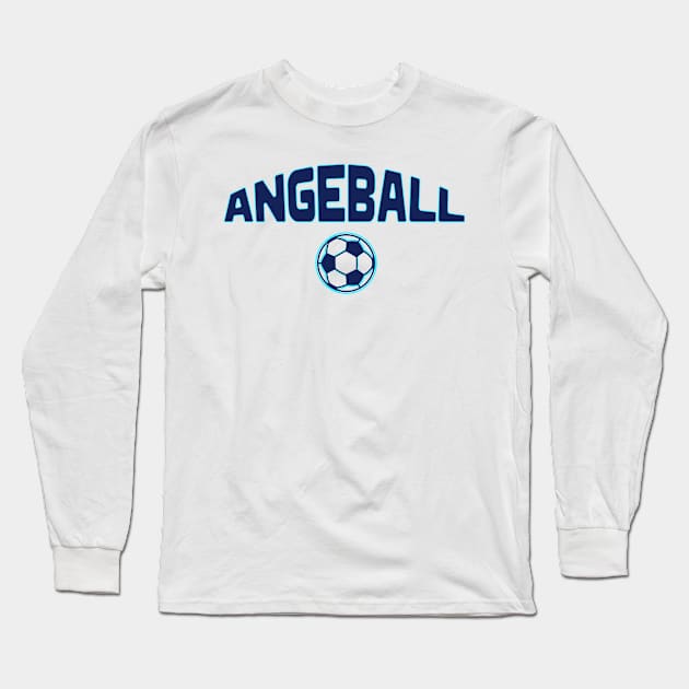 Tottenham Hotspur Angeball Long Sleeve T-Shirt by Boo Face Designs